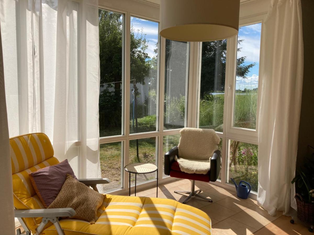 Ferienhaus Am Wasser Im Gruenen Zecherin Extérieur photo