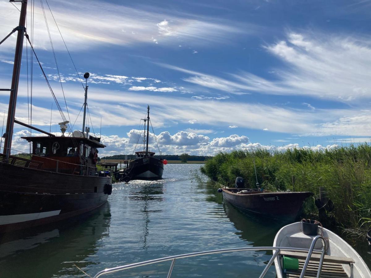Ferienhaus Am Wasser Im Gruenen Zecherin Extérieur photo